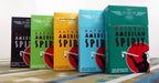 Natural American Spirit cajetillas surtidas caja de cigarros tabaco natural sin aditivos colección completa colores amarillo verde azul negro gris comprar cigarros American Spirit en CDMX entrega rápida cigarros a domicilio CDMX y Área Metropolitana tabaco premium original
