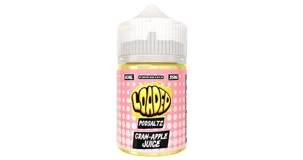 Loaded Pod Saltz Cran Apple Juice 60ml 50mg nicotine salt e liquid Ruthless Vapor sabor jugo de arándano con manzana liquido para vape pods comprar en CDMX envío express líquidos vape a domicilio Área Metropolitana