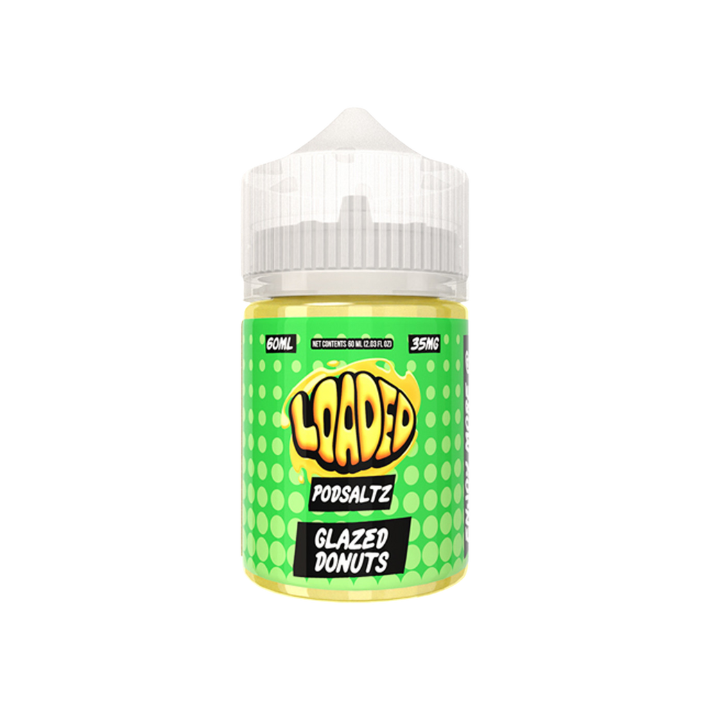 Loaded Pod Saltz Glazed Donuts 60ml 50mg nicotine salt e liquid Ruthless Vapor sabor dona glaseada liquido para vape pods comprar en CDMX envío express líquidos vape a domicilio Área Metropolitana