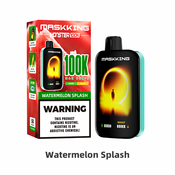 Maskking Monster 100,000 Puffs | Vape Recargable con Pantalla a Color