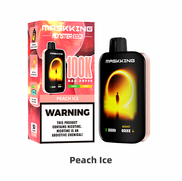 Maskking Monster 100,000 Puffs | Vape Recargable con Pantalla a Color