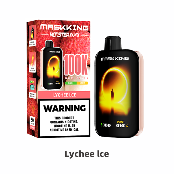 Maskking Monster 100,000 Puffs | Vape Recargable con Pantalla a Color