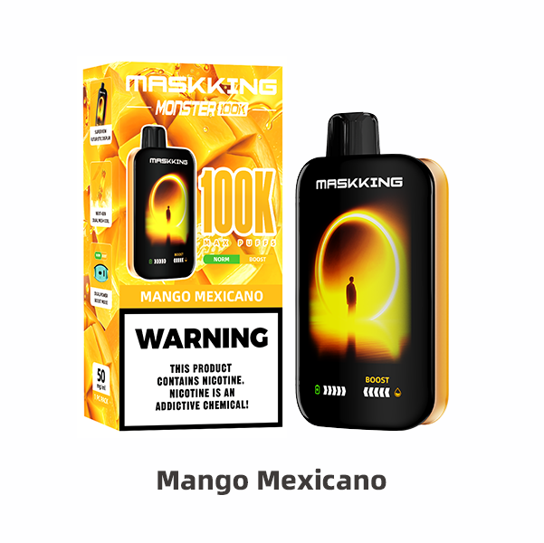 Maskking Monster 100,000 Puffs | Vape Recargable con Pantalla a Color