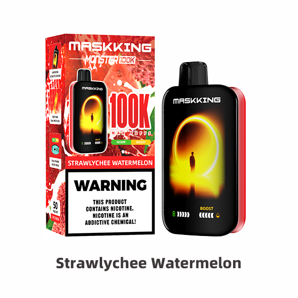 Maskking Monster 100,000 Puffs | Vape Recargable con Pantalla a Color