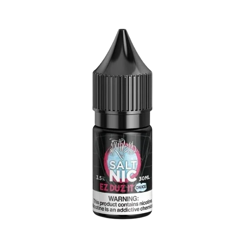 Ruthless Essentials Ez Duz It On Ice 60ml 35mg nicotine salt e liquid sabor fresa con hielo liquido para vape pods comprar en CDMX envío express Área Metropolitana
