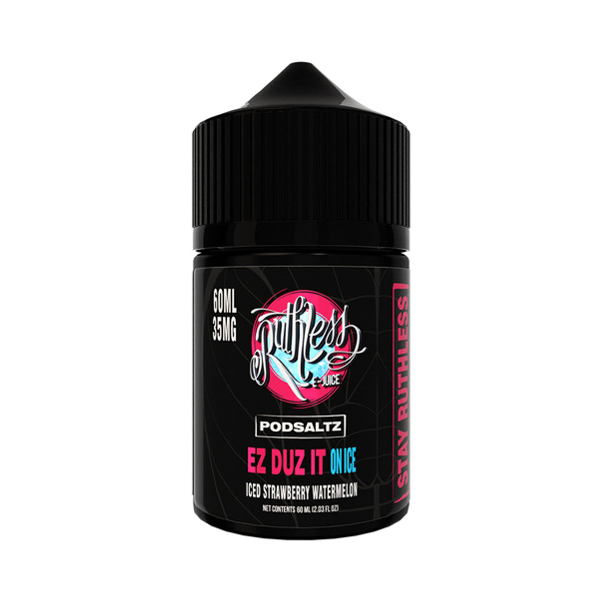 Ruthless Essentials Ez Duz It Watermelon 60ml 50mg nicotine salt e liquid sabor fresa sandía liquido para vape pods comprar en CDMX envío express Área Metropolitana