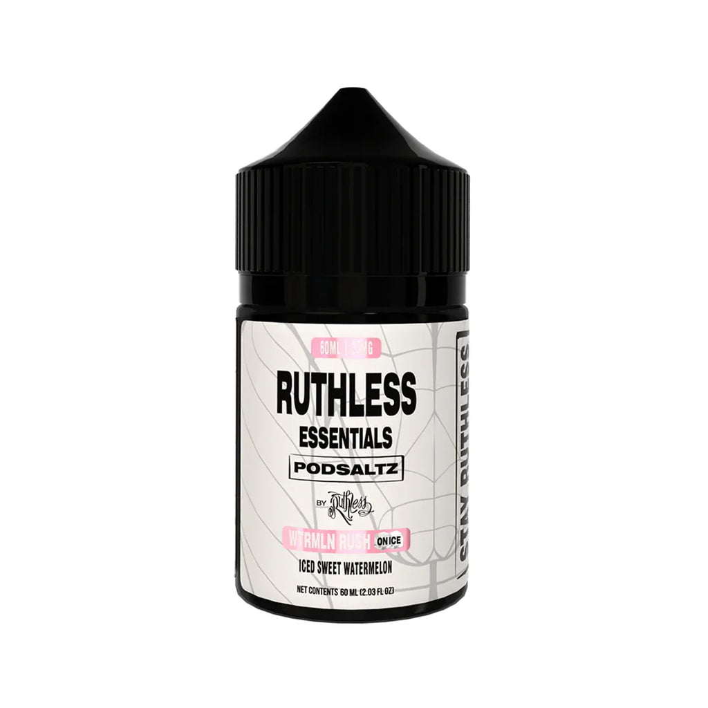 Ruthless Essentials Watermelon Lime Rush 60ml 35mg nicotine salt e liquid sabor sandía con limón liquido para vape pods comprar en CDMX envío express Área Metropolitana