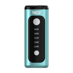 Yocan Kodo Plus battery 510 azul teal vape battery para cartuchos voltaje ajustable pantalla OLED 400mAh USB-C batería compacta comprar en CDMX envío express Área Metropolitana