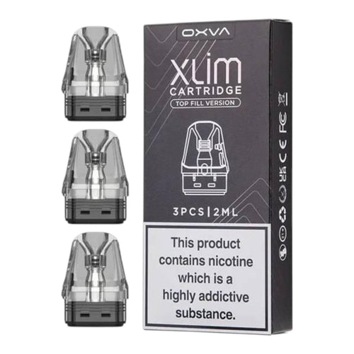 Cartuchos OXVA Xlim 0.6 y 0.8 ohm compatibles, originales México