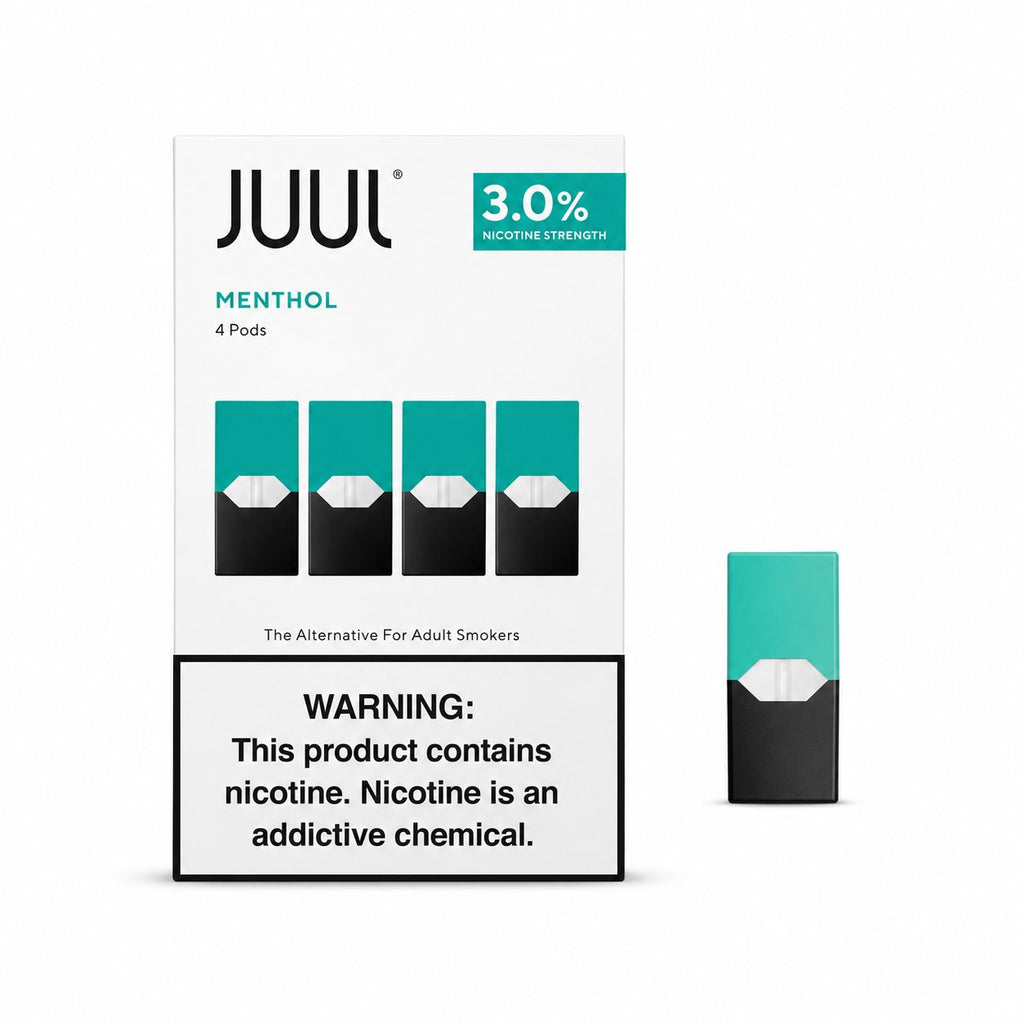 JUUL Pods originales de menta y tabaco, cápsulas para JUUL México