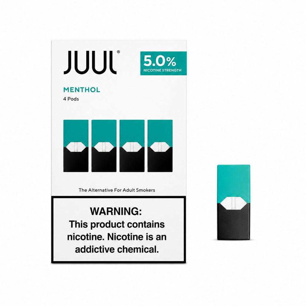 JUUL Pods Menthol y Virginia Tobacco originales, envío en México