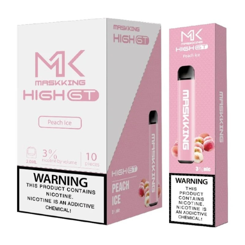 Maskking GT 600 Puffs 10-Pack vape desechable mayoreo original México