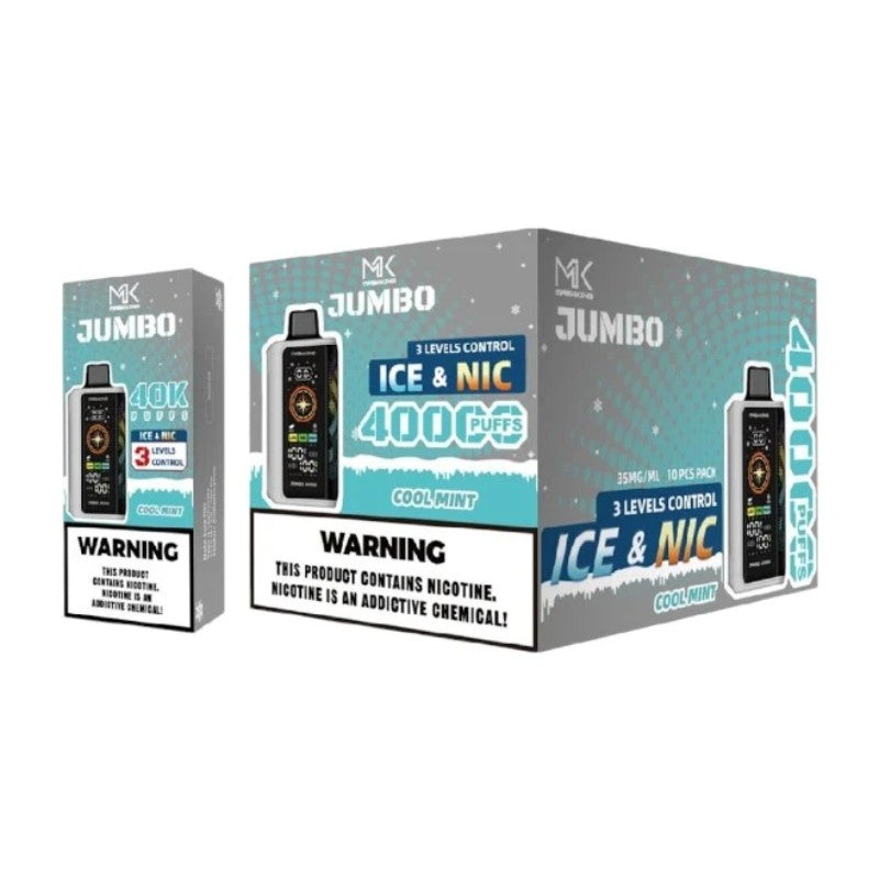 Maskking Jumbo 40,000 Puffs 10-Pack vape recargable USB-C mayoreo México