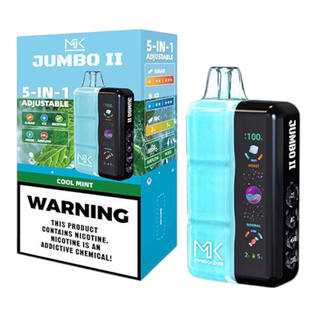 Maskking Jumbo II 50,000 puffs - vape recargable USB-C original en México