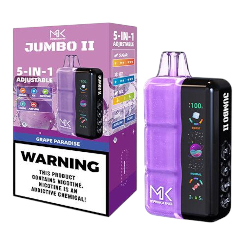Maskking Jumbo II 50,000 puffs - vape recargable USB-C original en México