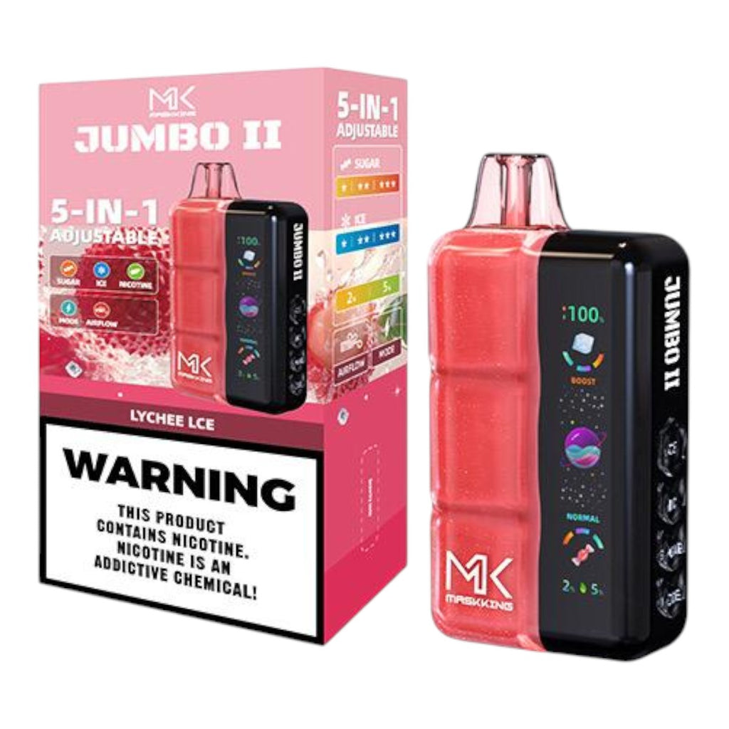 Maskking Jumbo II 50,000 puffs - vape recargable USB-C original en México