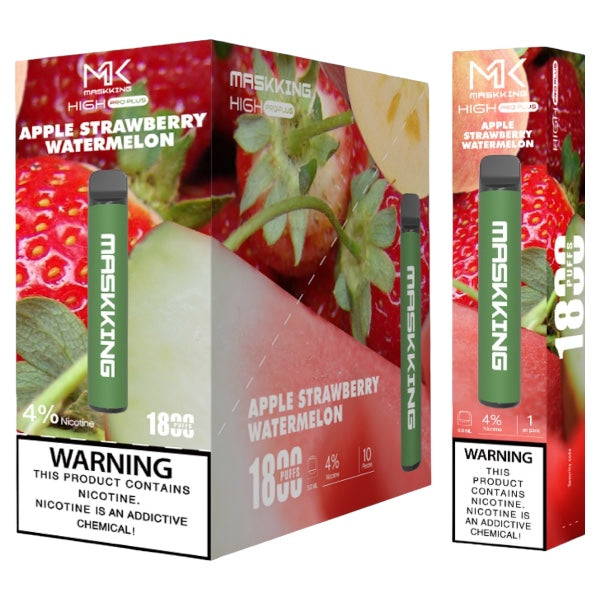 Compra MK Maskking Pro Plus 10 Pack 1800 Puffs vape desechable original. Pack de 10 dispositivos con excelente rendimiento y diseño moderno. Envios a todo Mexico.

mk maskking pro plus 10 pack 1800 puffs vape desechable original

pack de 10 vapes mk maskking pro plus 1800 puffs

caja de mk maskking pro plus 10 pack vape

mk maskking pro plus 10 pack 1800 puffs dispositivos vape

mk maskking pro plus 1800 puffs pack de 10 vapes originales

mk maskking pro plus 10 pack vape presentación en caja