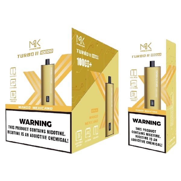 Compra MK Maskking Turbo II 10 Pack 10000 Puffs vape desechable original. Pack de 10 dispositivos con gran duración, diseño moderno y excelente rendimiento. Envios a todo Mexico.

mk maskking turbo ii 10 pack 10000 puffs vape desechable original

pack de 10 vapes mk maskking turbo ii 10000 puffs

caja de mk maskking turbo ii 10 pack vape

mk maskking turbo ii 10 pack 10000 puffs dispositivos vape

mk maskking turbo ii 10000 puffs pack de 10 vapes originales

mk maskking turbo ii 10 pack vape electronico