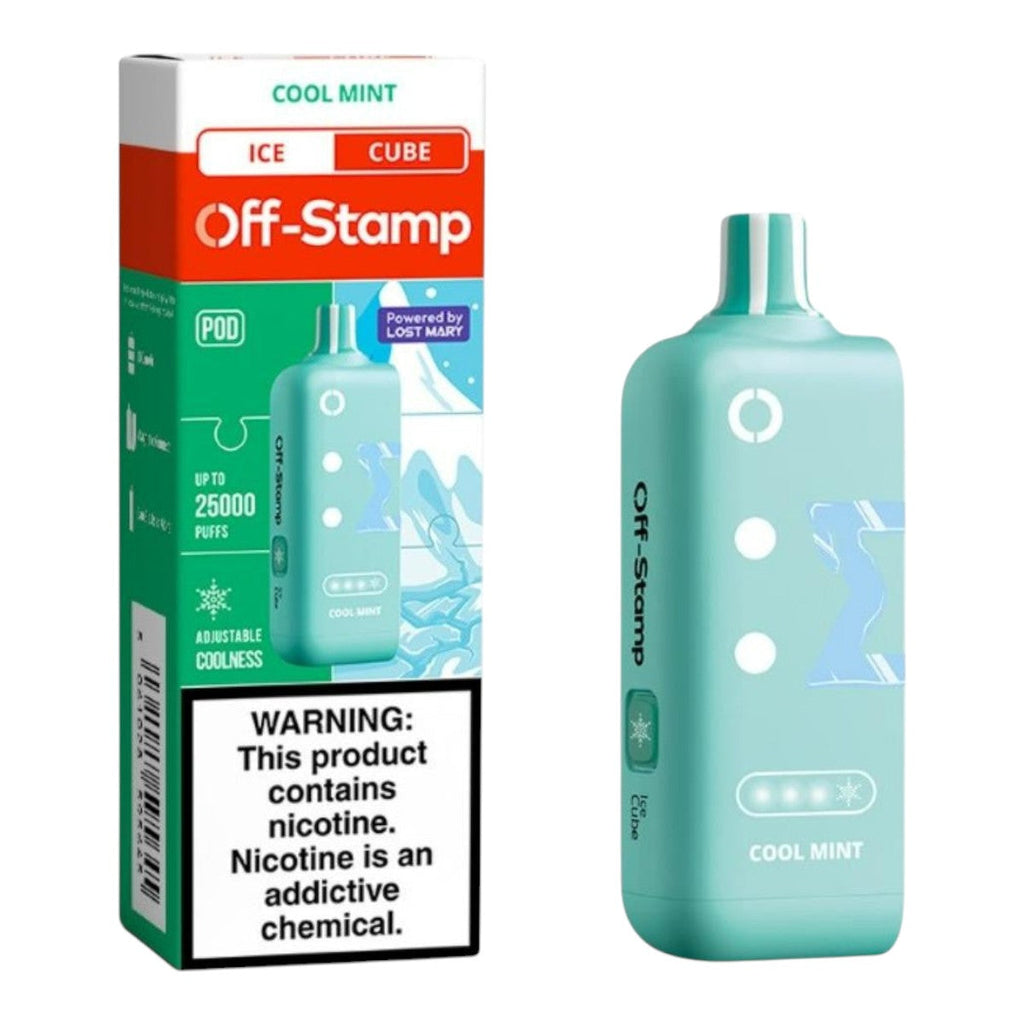 Off Stamp X-Cube Ice Pod, pods mentolados originales México